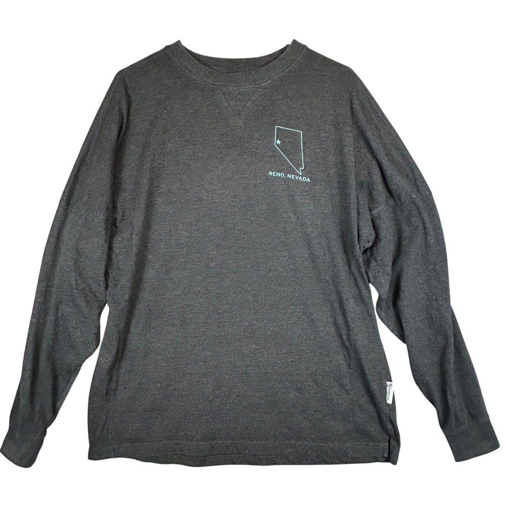 Southpointe Jersey Reno Nevada Eldorado Resort Long Sleeve Shirt Grey Womens‎ MD